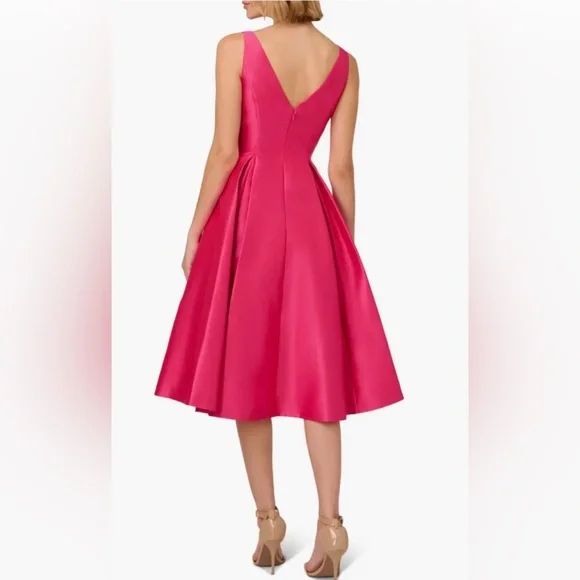 Adrianna Papell Vibrant Pink Formal women’s Dress - Picture 2 of 5